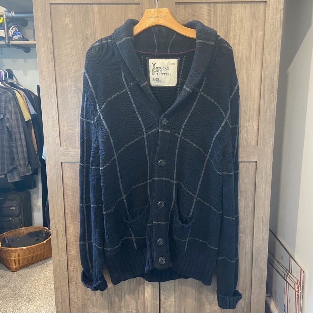 American Eagle Outfitters Cardigan Sweater Wool Blend XL‎